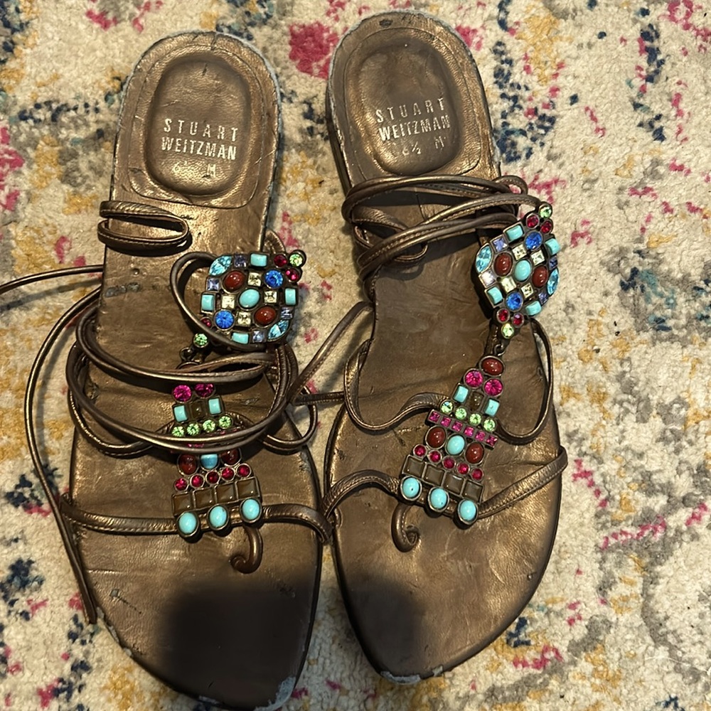 Size 6 1/2 Stuart Weitzman Sandal.